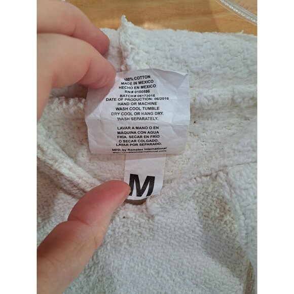 Grateful Dead Dancing Bears Swirl Baja Hoodie M Cotton Multicolor Unisex Retro - Picture 5 of 13